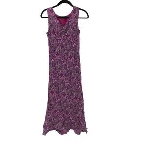 Karene Kane paisley printed y2k style sleeveless maxi dress